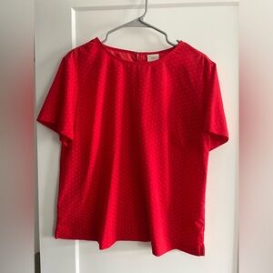A New Day Red Blouse